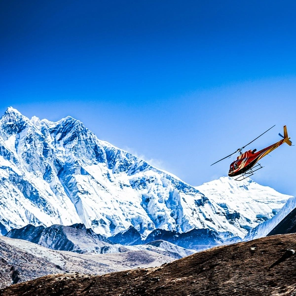 Everest Helicopter Tour Landing vs Overfly Comparison