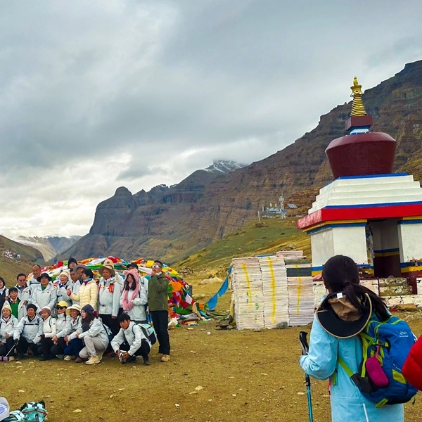 Mount Kailash and Mansarovar
