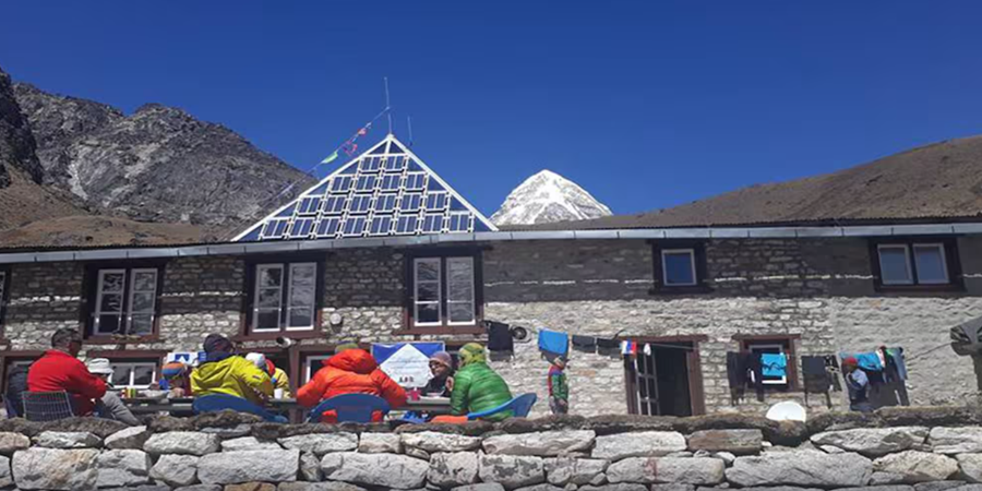 Luxury Everest Base Camp Trek with Helicopter Return Pyramid